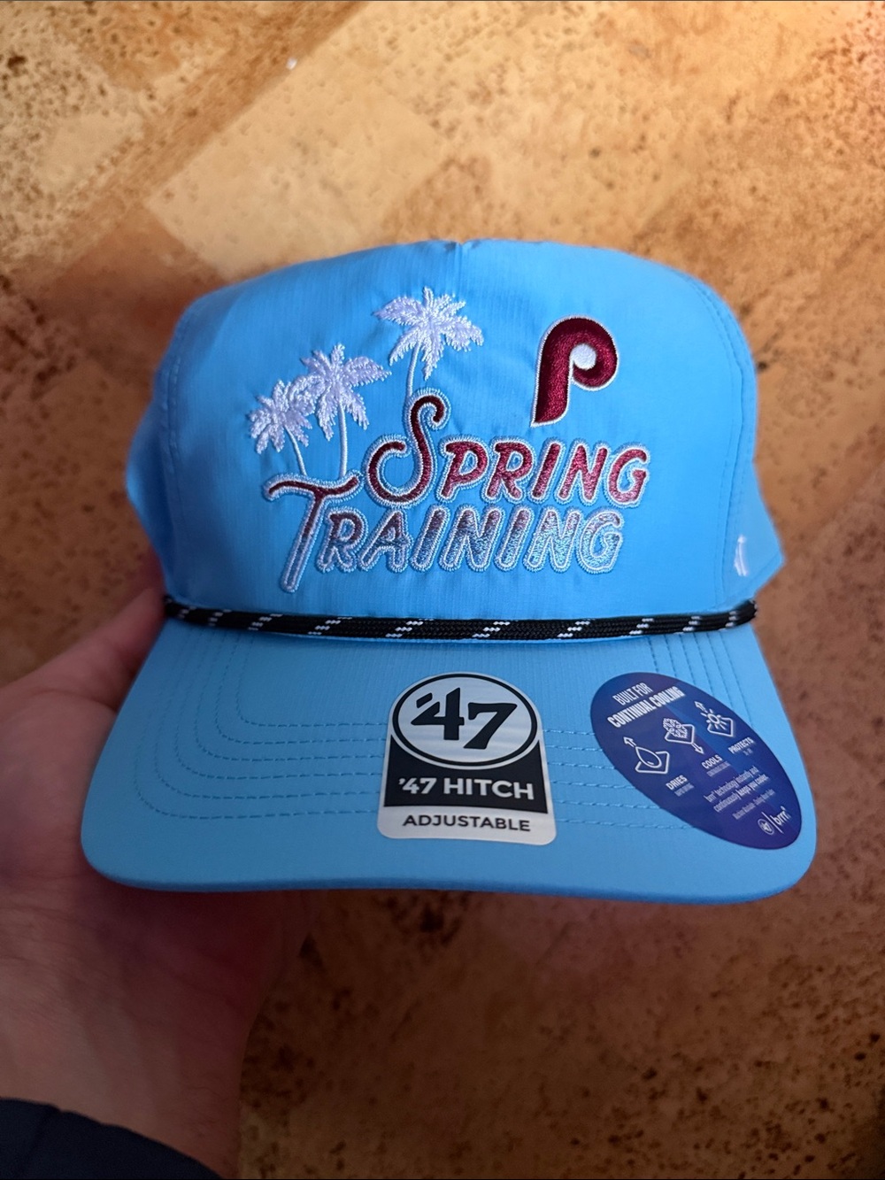 47 Hitch Phillies Spring Training Light Blue Hat